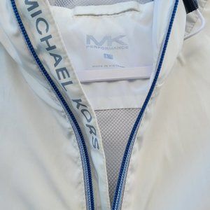 Micheal Kors Windbreaker Jacket (White)